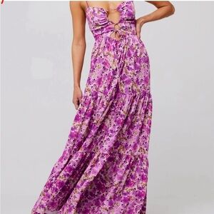Gabi Lilac Maxi Dress - NWOT